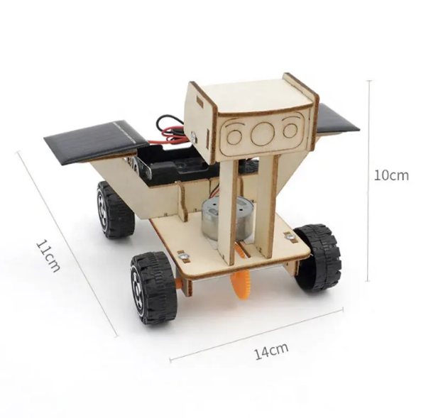 Kids Science and Engineering kit - Build your own Solar Powered Moon Rover