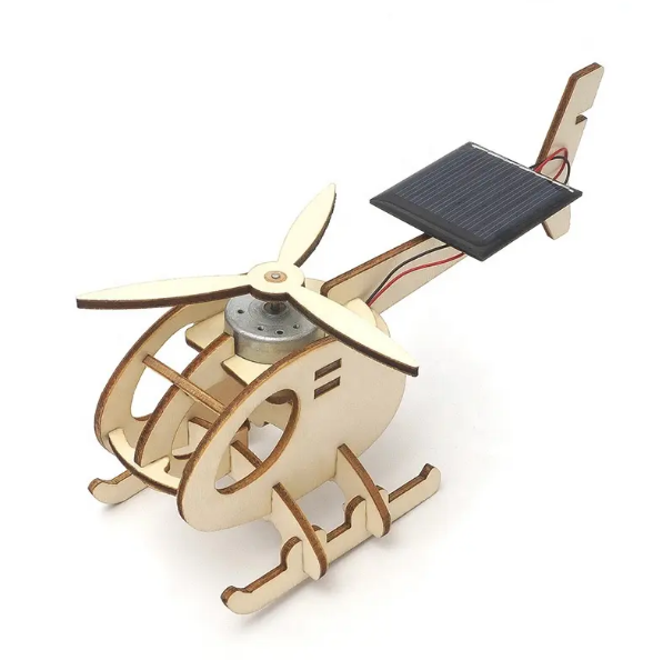 Kids Science and Engineering kit - Build your own Solar Powered Plane