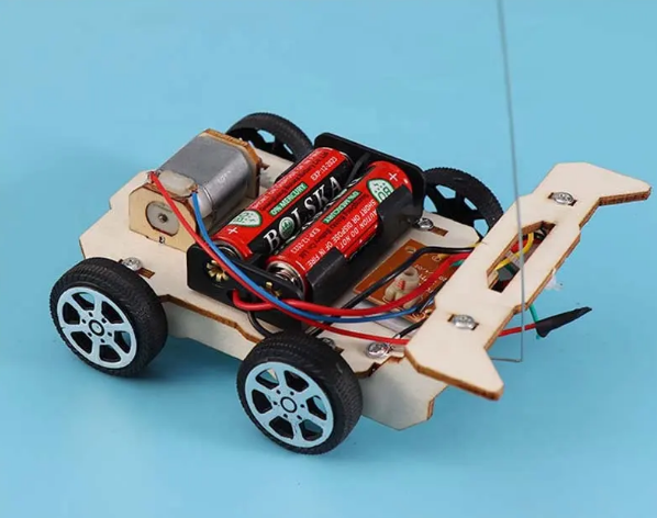 Kids Science and Engineering kit - Build your own Wireless Remote-Controlled Car