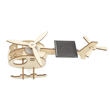 Kids Science and Engineering kit - Build your own Solar Powered Plane