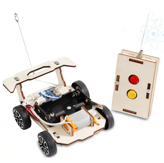 Kids Science and Engineering kit - Build your own Wireless Remote-Controlled Car